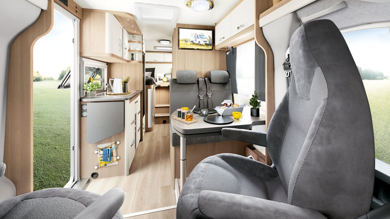 En halvintegrerad husbil på Fiat-chassi för under en miljon kronor hör inte till vanligheterna längre. Nya Hobby Optima Ontour Edition V65 GE har dessutom en väl tilltagen lista på extrautrustning. Mycket husbil för pengarna, helt enkelt.