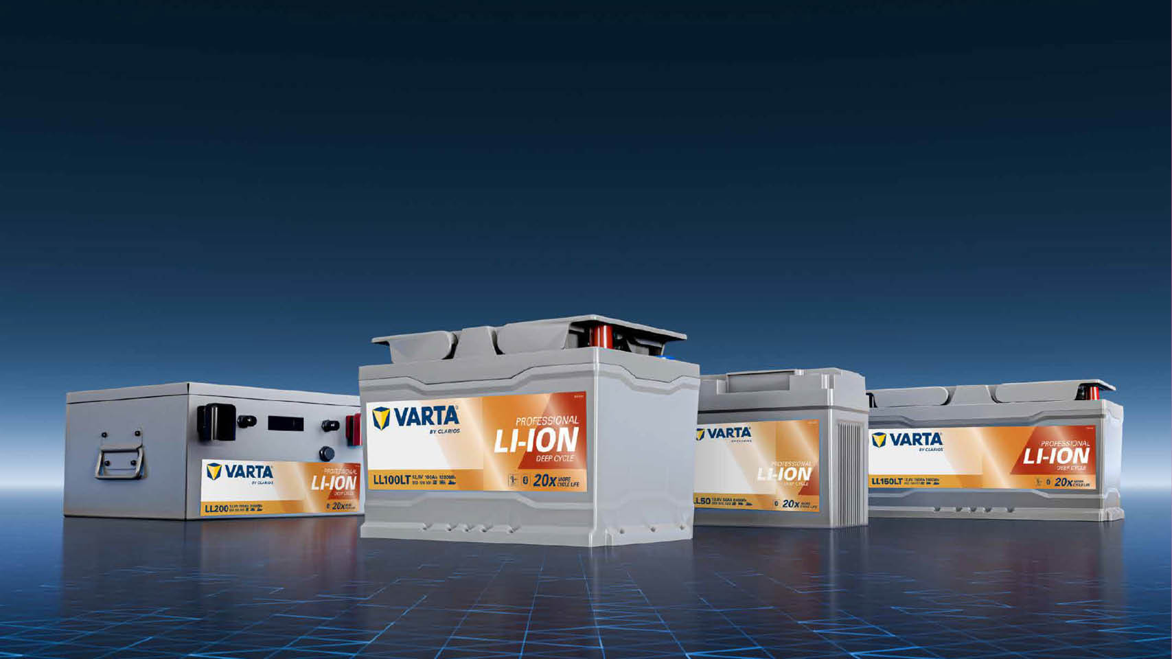 VARTA presenterar sin senaste innovation – en helt ny serie litiumjonbatterier utvecklade för att möta de växande kraven från moderna fritidsfordon. Det har upp till 20 gånger längre livslängd jämfört med konventionella batterier