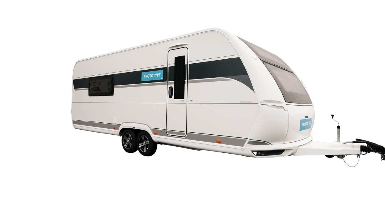 Bildtext: Minikulhamrad plåt, svarta alufälgar och mörkgråa dekorfält. Hobbys förra toppserie Premium har inför modellåret 2022 ersatts med Maxia. I instegsklassen och i mellanklassen har Hobby många storsäljare, så målet...