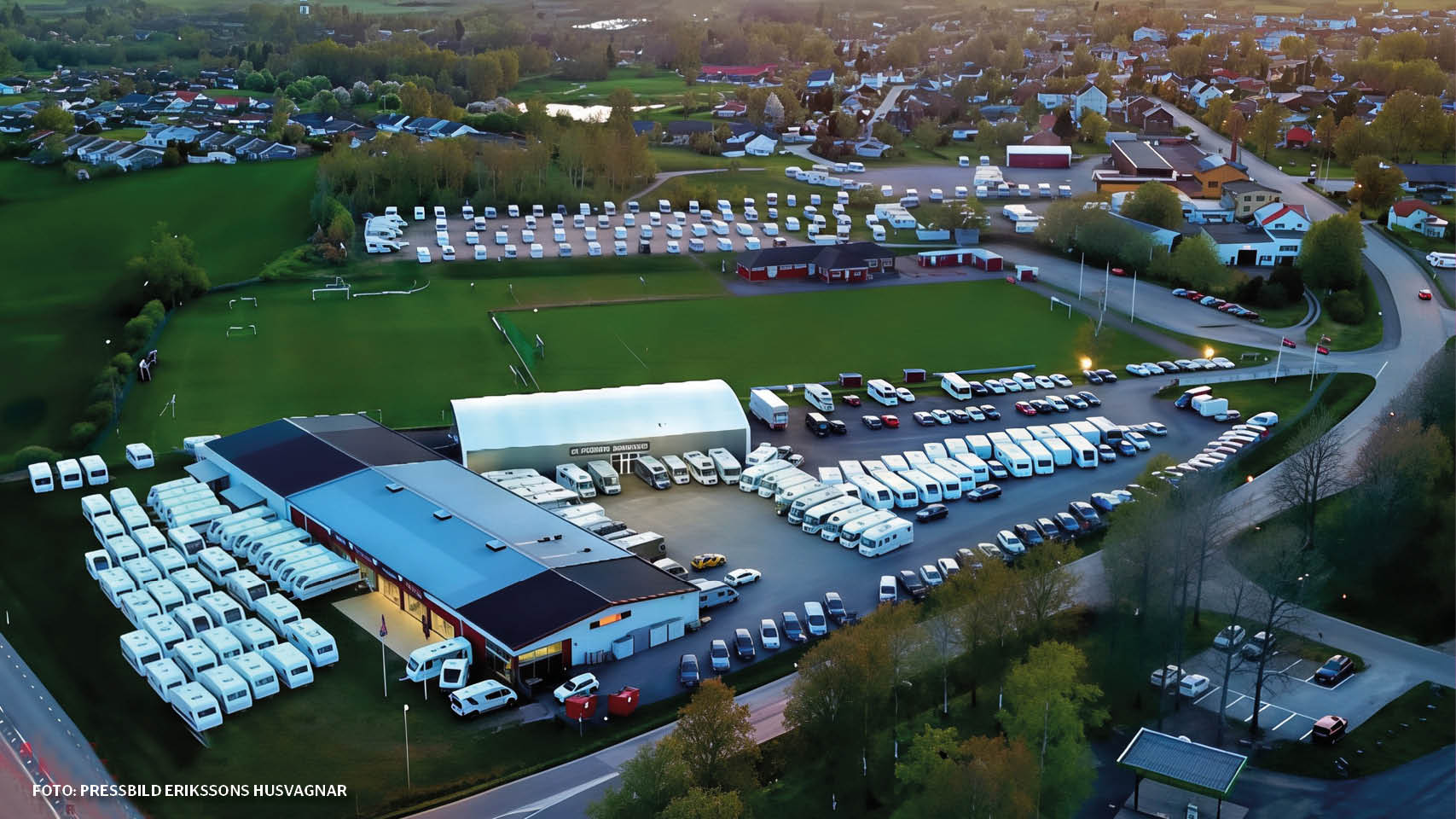 Med anläggningar i både Kristinehamn och Stenstorp erbjuder Erikssons Husvagnar ett brett sortiment av nya och begagnade husbilar och husvagnar från välkända märken. Anläggningarna i Stenstorp och Kristinehamn erbjuder inte...